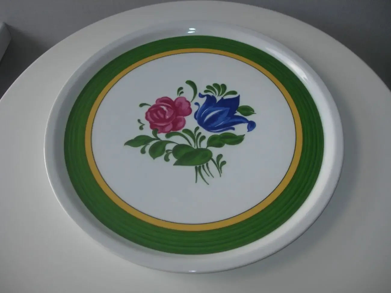 Блюдо для торта, фарфор, Wunsiedel Bavaria, Германия