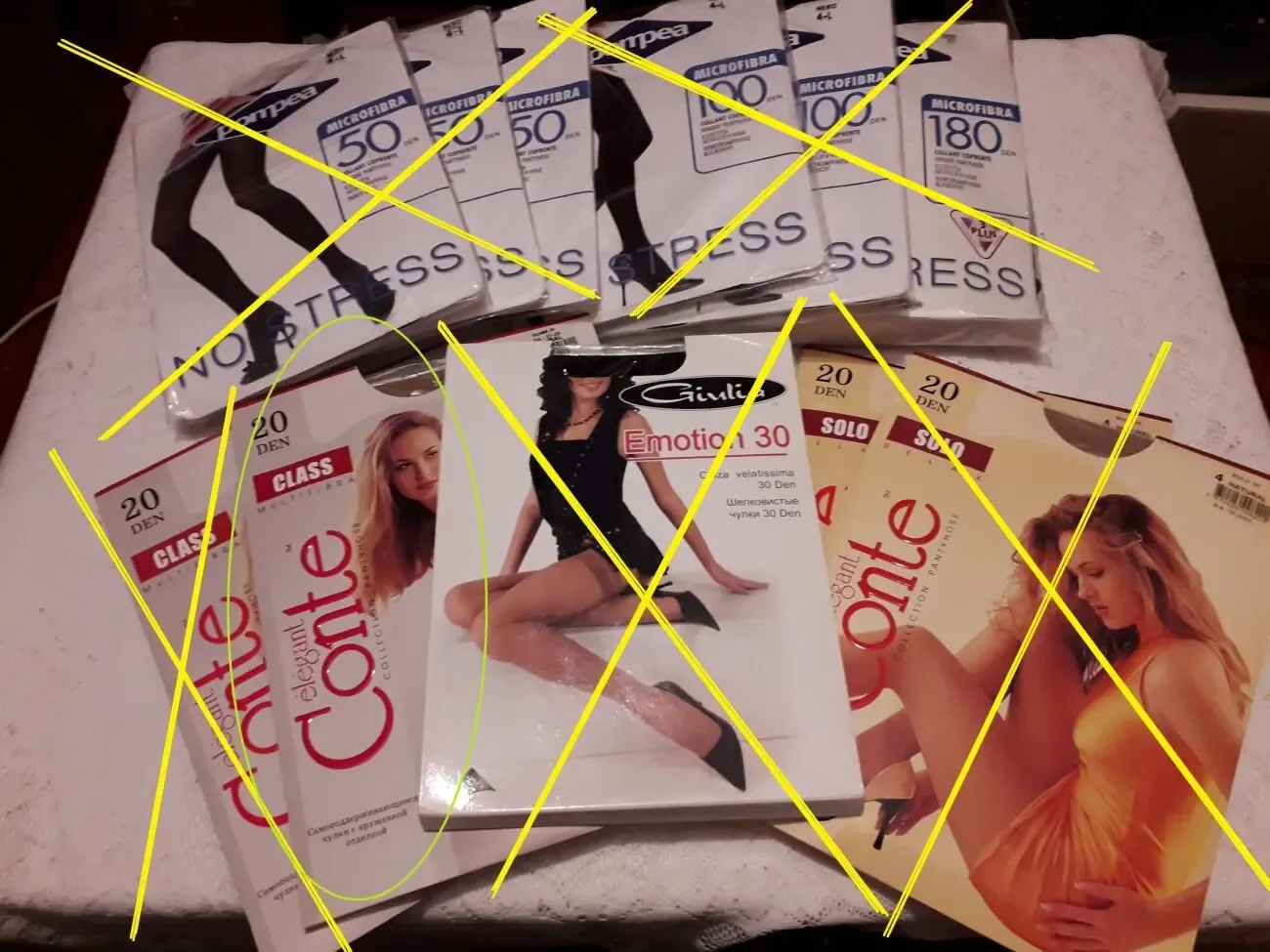 80 Den. / 100 Den. Колготки Art G колготы женские 5