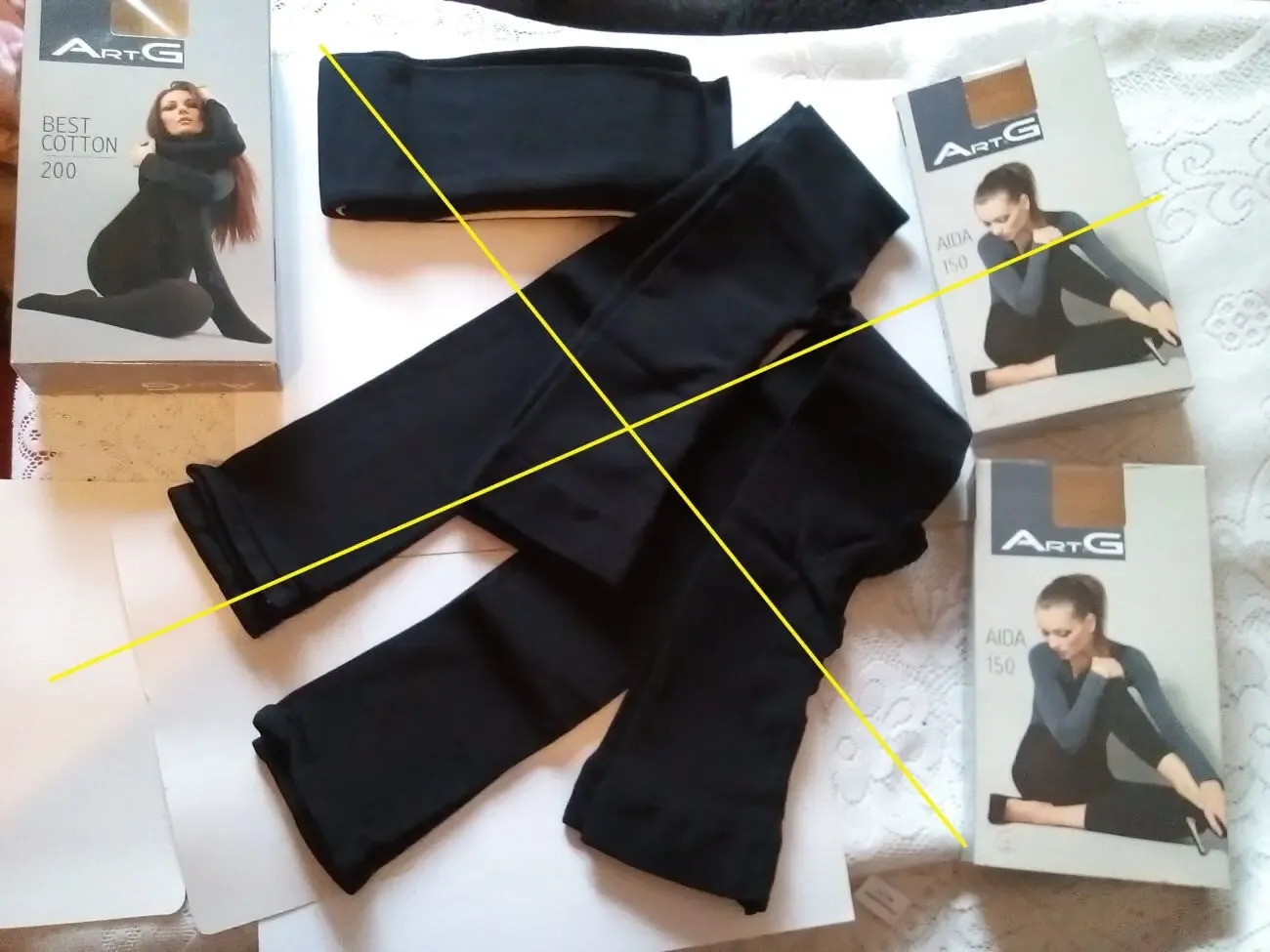 80 Den. / 100 Den. Колготки Art G колготы женские 4