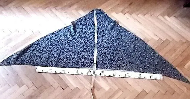 Косынка платок оригинальный принт  большая легкая тонкая  батист 8