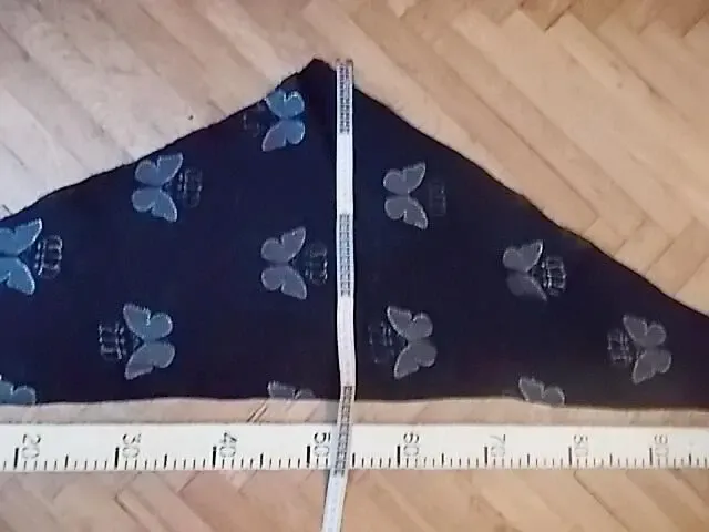 Косынка хлопок с принтом бабочки 8