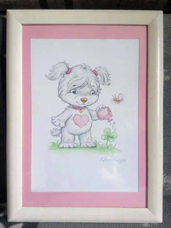 Репродукции авторских акварельных картин в детскую 7