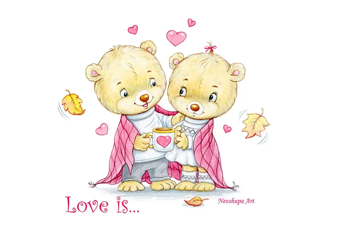 Репродукции авторских акварельных картин в детскую 8