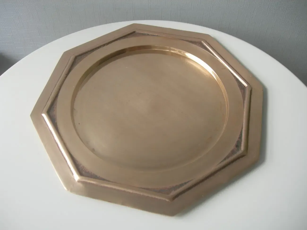 Блюдо, поднос, тарелка, бронза, Германия 3