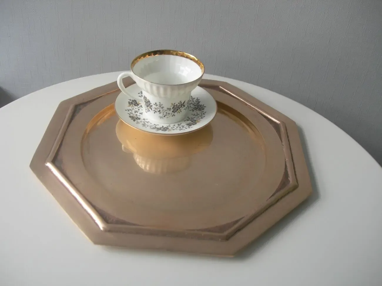 Блюдо, поднос, тарелка, бронза, Германия 6