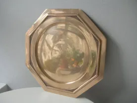 Блюдо, поднос, тарелка, бронза, Германия