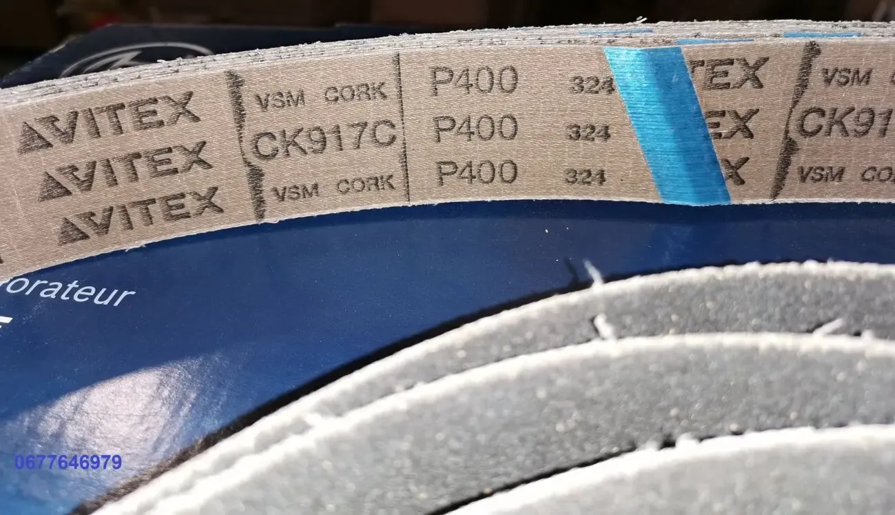 Шлифовальная лента VSM CK917C агломерат карбида кремния с пробкой (ком 5