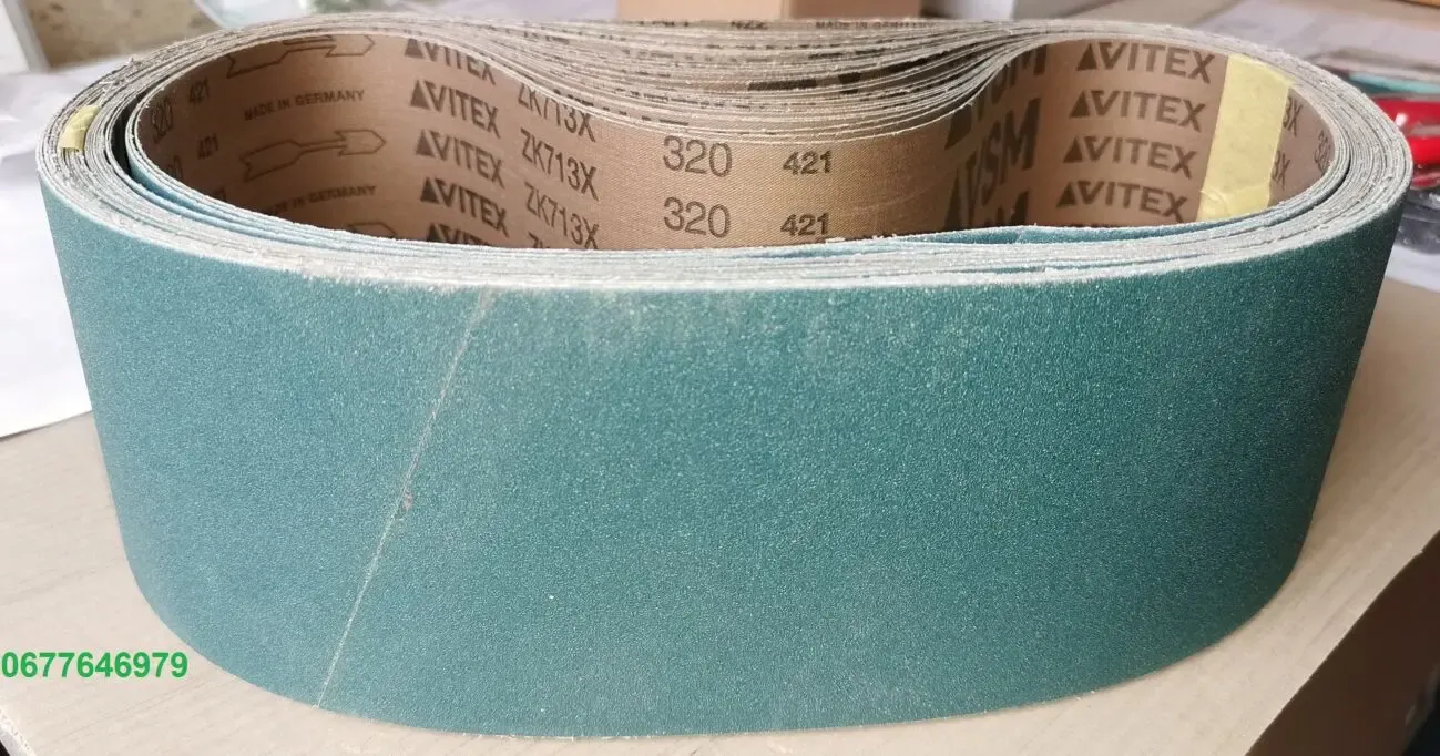 Шлифовальная лента VSM ZK713X циркониевая для гриндеров всех размеров 4