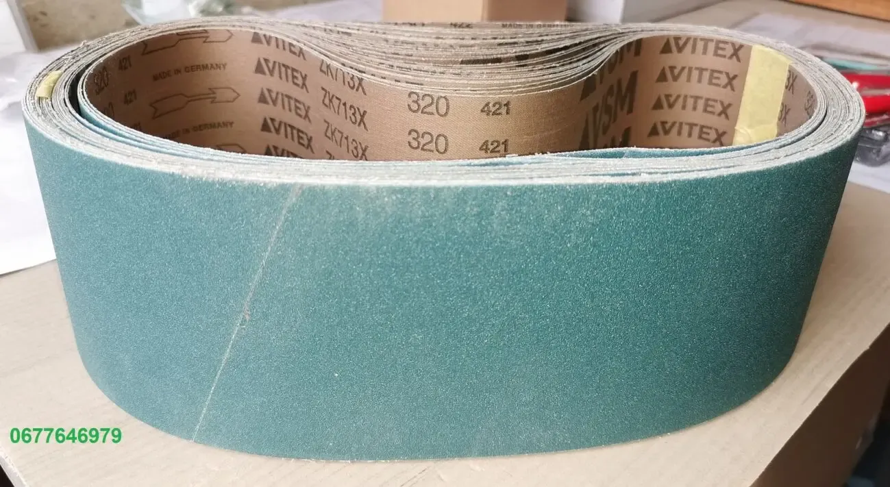 Шлифовальная лента VSM ZK713X циркониевая для гриндеров всех размеров 3