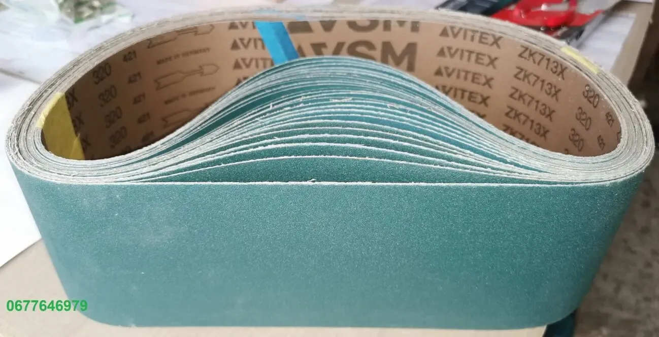 Шлифовальная лента VSM ZK713X циркониевая для гриндеров всех размеров 7