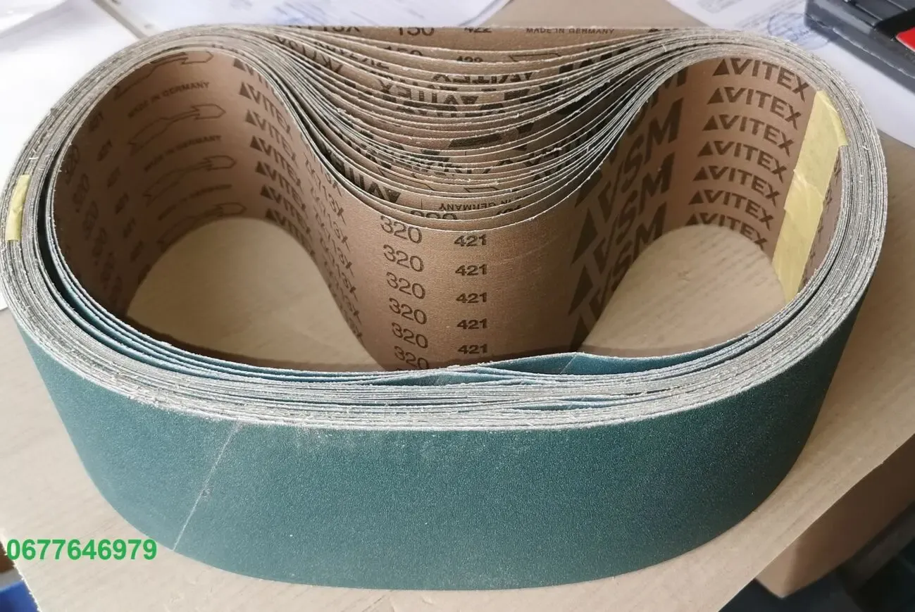 Шлифовальная лента VSM ZK713X циркониевая для гриндеров всех размеров 2