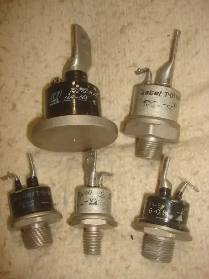 Тиристоры  Т133   Т143   Т160  Т50    Т161 6