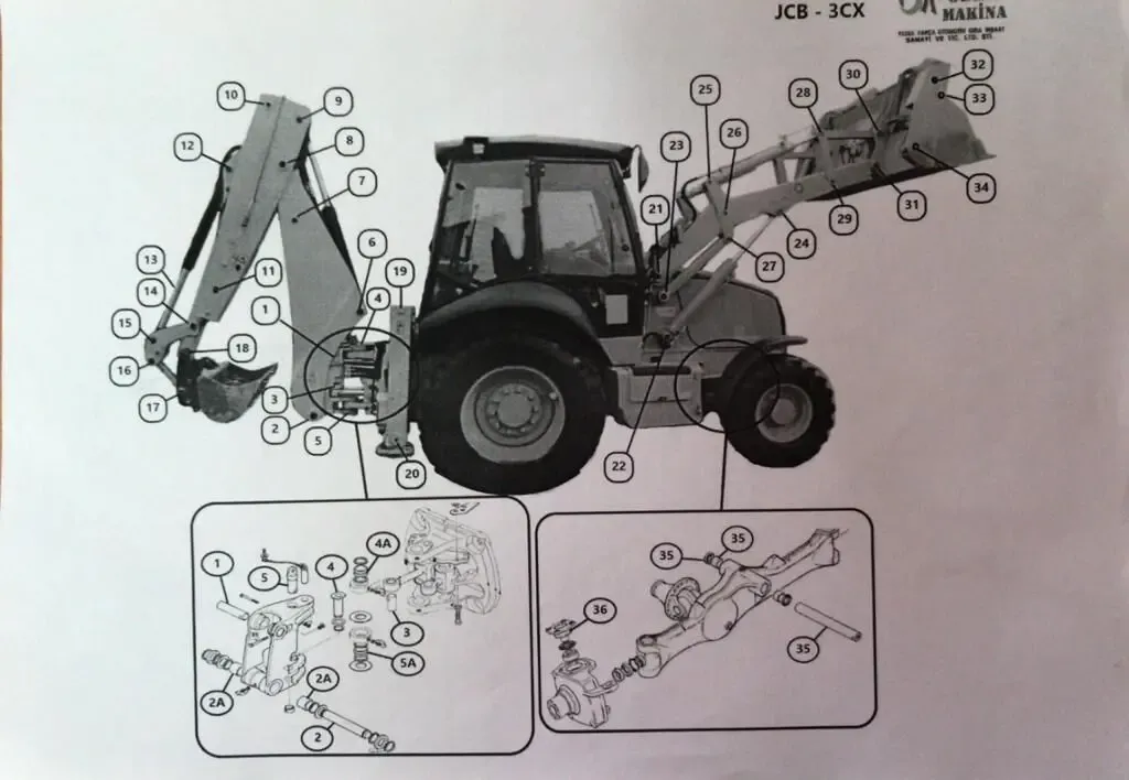 Ремонт двигателя JCB / CAT / PERKINS 8