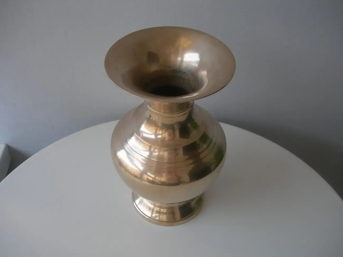 Ваза, бронза, массив, 21,5 см, Германия 3