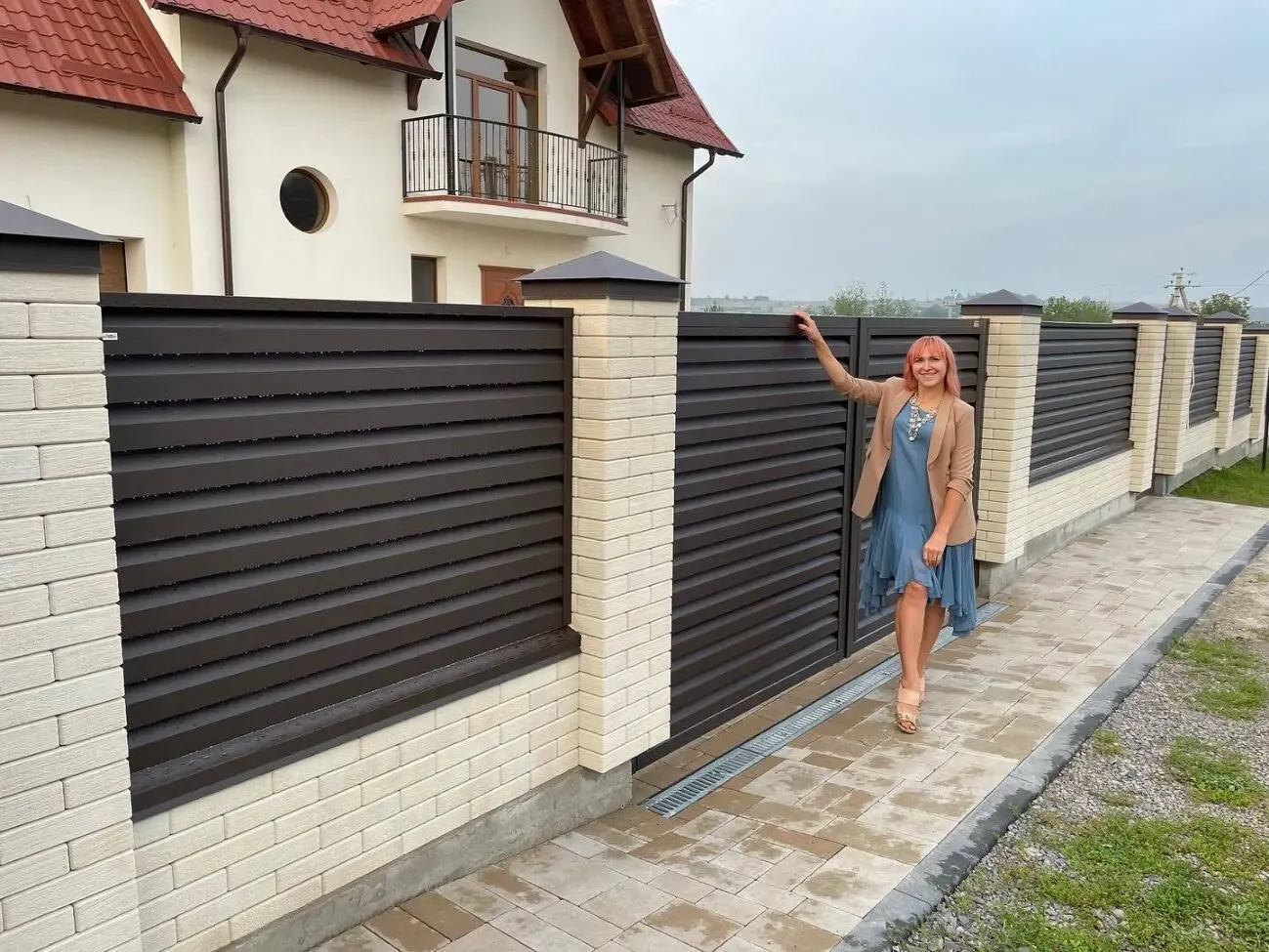 Паркан жалюзі Львів. Виробник паркану Жалюзі. 9