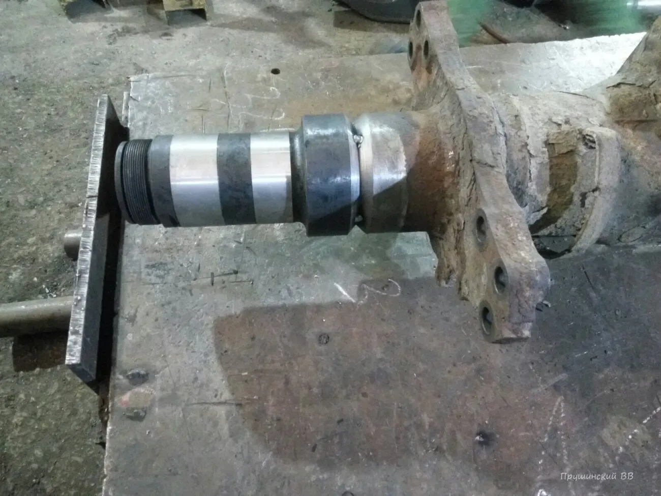 Восстановление конца чулка оси SAF 4