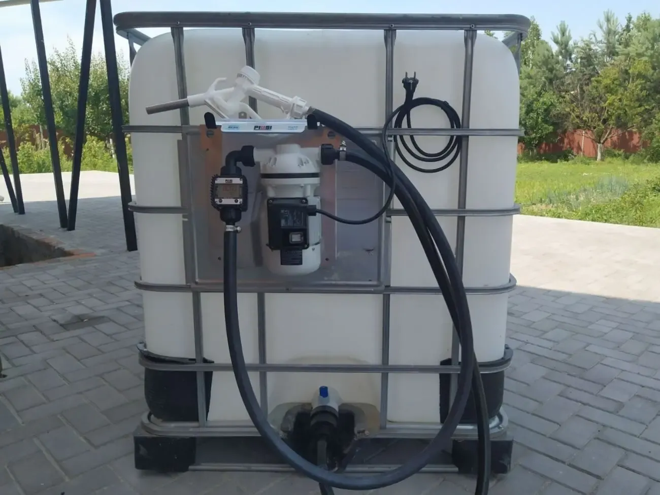 Катушка для намотування шланга для ADBLUE присадки до палива карбаміду 6