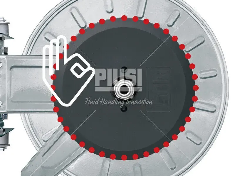 Катушка для намотування шланга для ADBLUE присадки до палива карбаміду 2