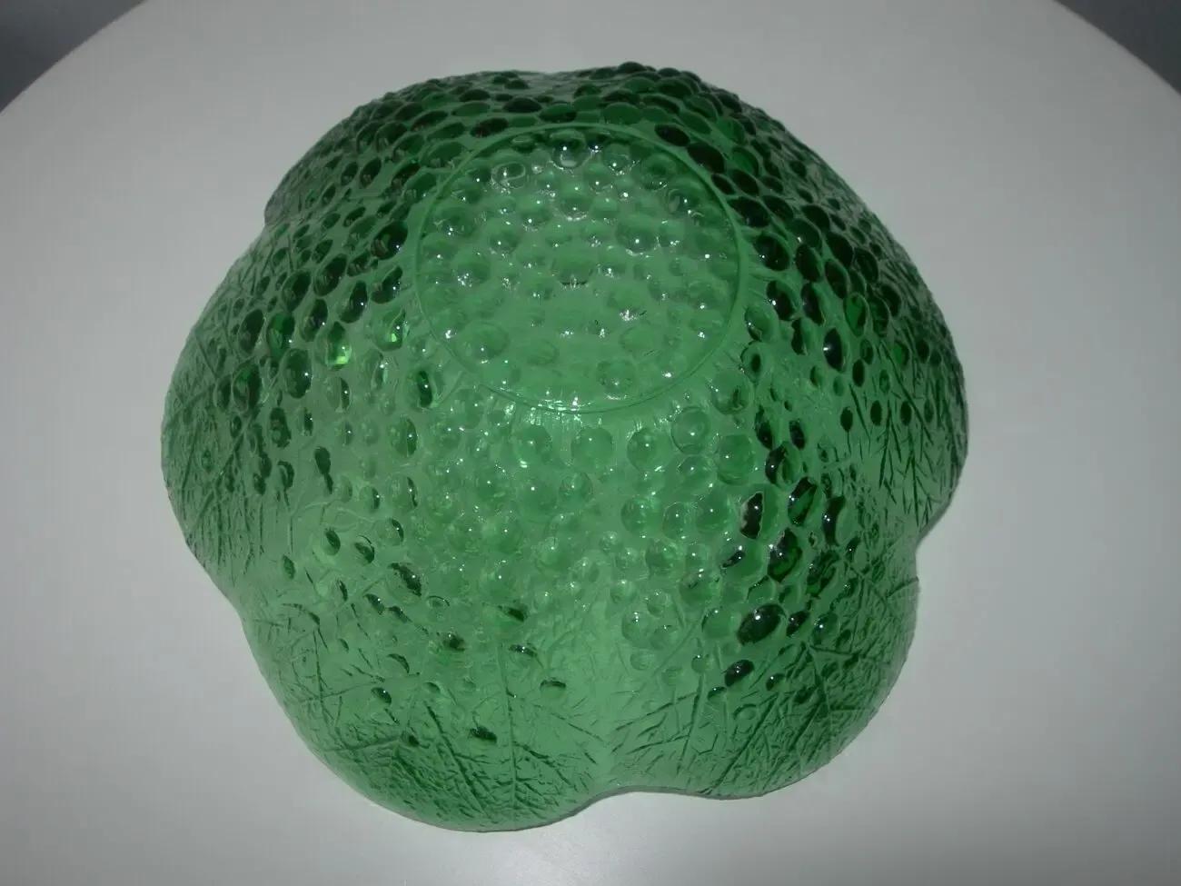 Ваза, цветное стекло, зеленое стекло, новая 6