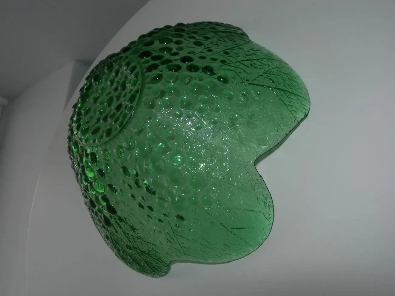 Ваза, цветное стекло, зеленое стекло, новая 7