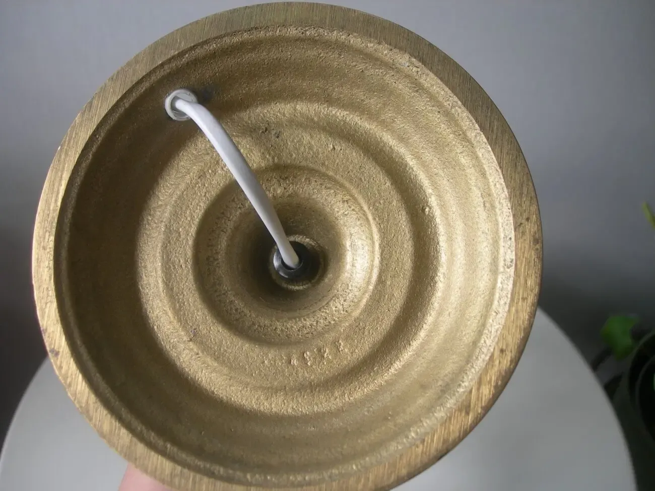 Лампа настольная, торшер, бронза, Англия, номерная 7