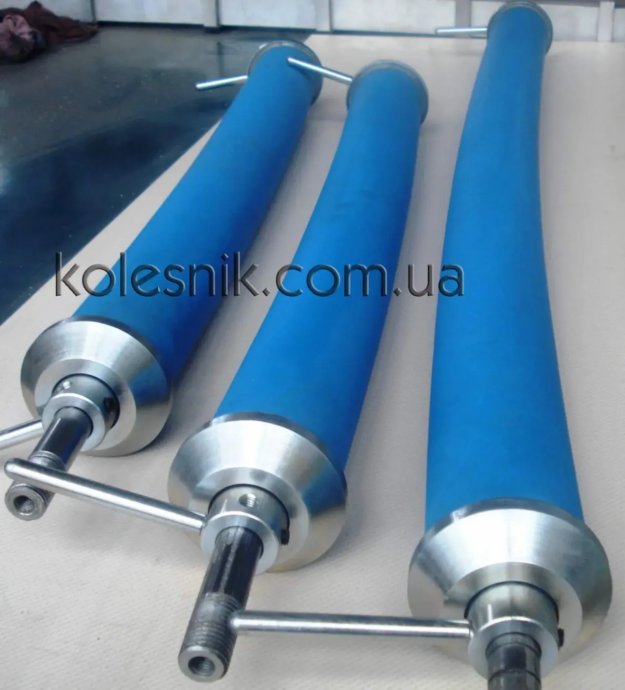 Дуговые валы (Rubber Bowed Roll) для натяжения полотна 2