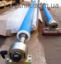 Изогнутые обрезиненные валы для устранения складок на пленке - Ремонт