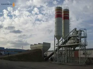Стационарный бетонный завод Maprein Madrid CHM 3000 - 120 m3/ч Испания 7