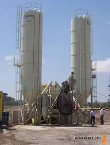 Стационарный бетонный завод Maprein Madrid CHM 3000 - 120 m3/ч Испания 10