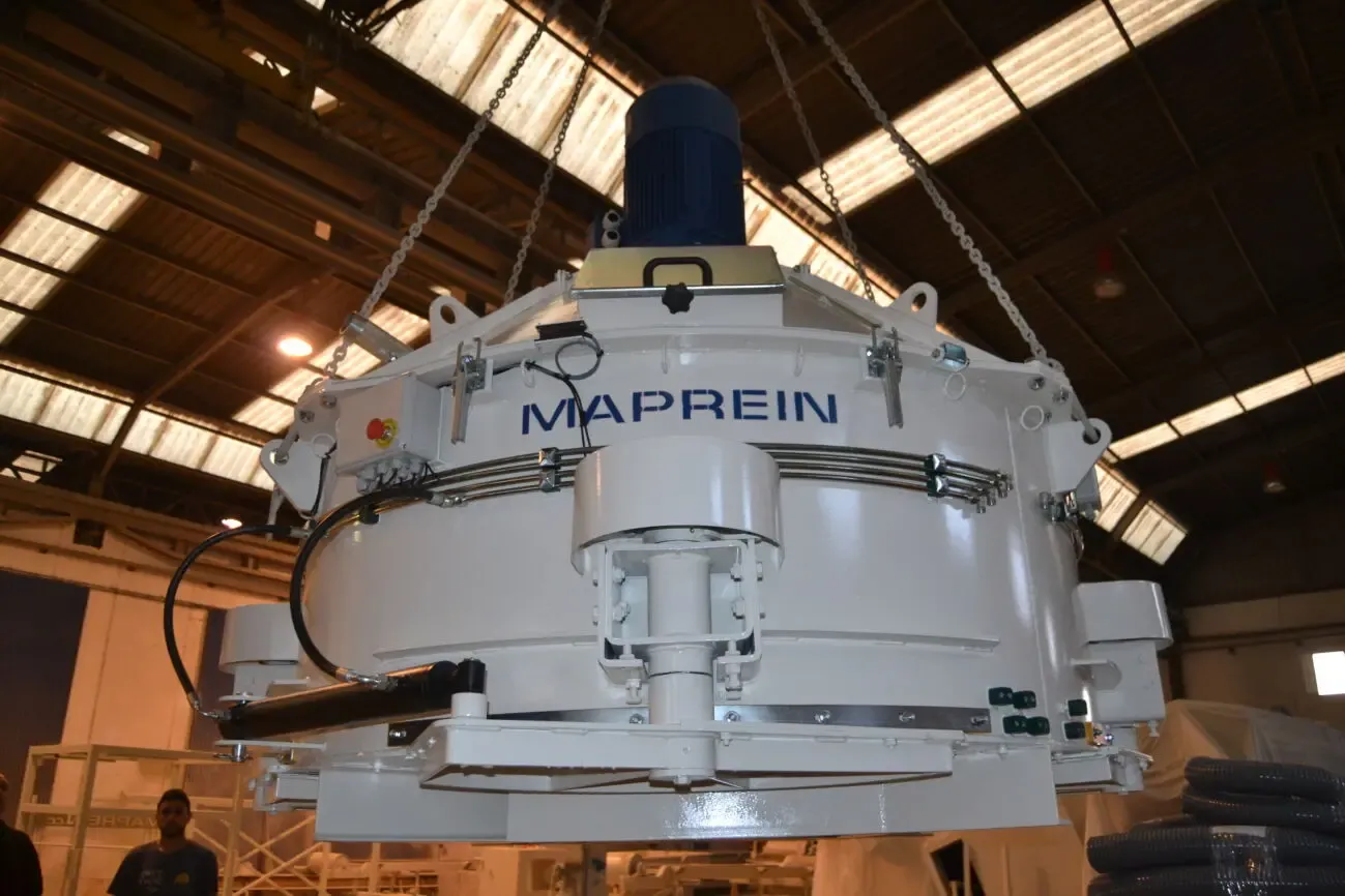 Мобильный бетонный завод Maprein Toledo 40 (40-60 м3/ч) Испания 3