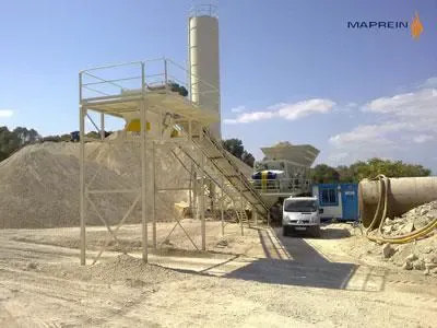 Мобильная Грунтосмесительная установка 500 т/ч, Maprein Испания 3
