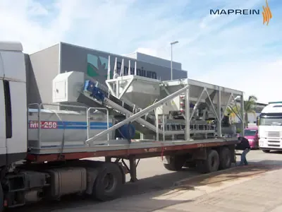Мобильная Грунтосмесительная установка 500 т/ч, Maprein Испания 5