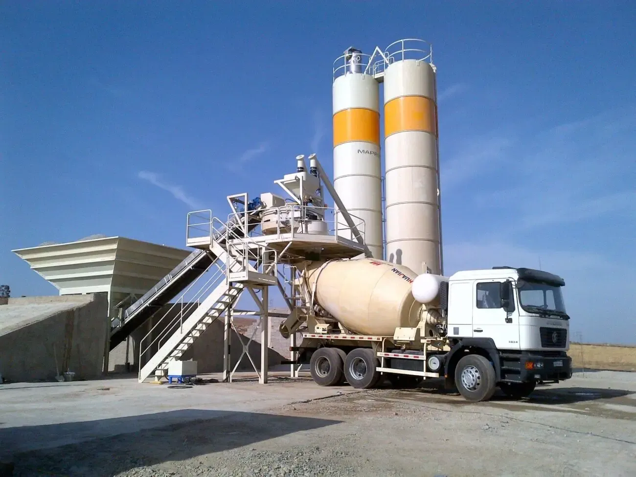 Мобильный бетонный завод Maprein Barcelona 20 м3, Испания 3