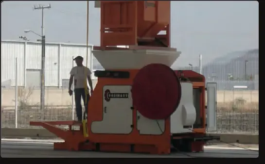 Экструдер для производства пустотных плит, Rezimart Испания 6