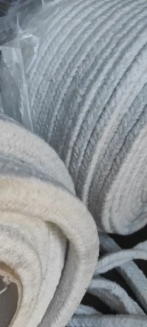 Уплотнительный асбестовый шнур для уплотнения дверей котлов печей