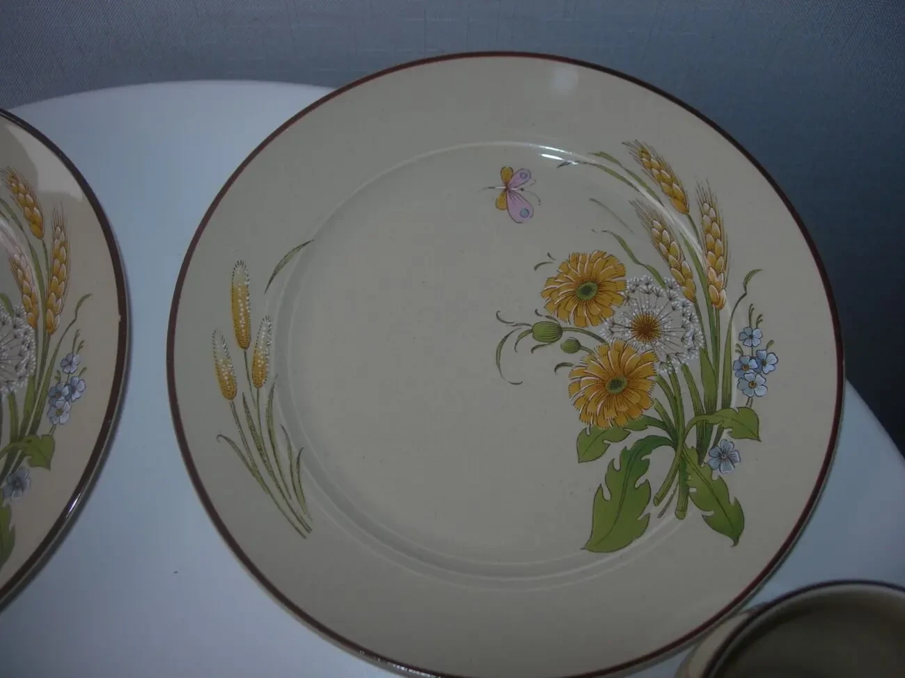 Чайная тройка, тарелка, чашка, Mitterteich Bavaria, Германия 4