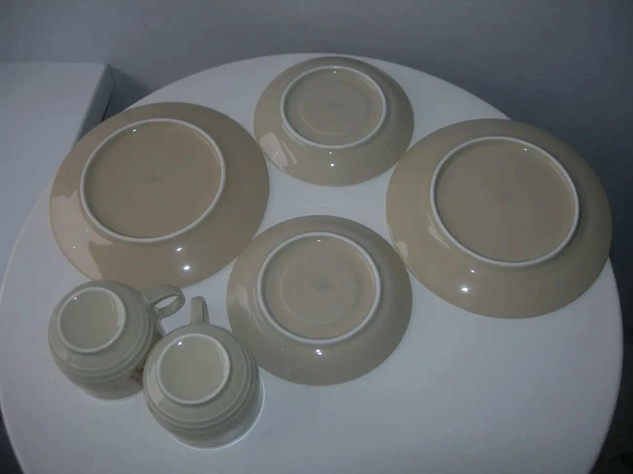 Чайная тройка, тарелка, чашка, Mitterteich Bavaria, Германия 6