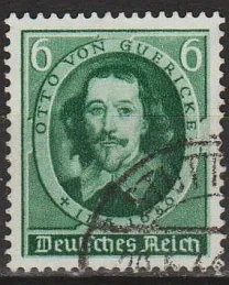 1936 - рейх - 250 летие смерти герика Mi.608