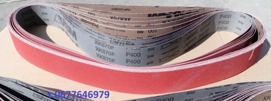 Шлифовальная лента 75х2000 мм. VSM XK870X Керамическая на гриндер
