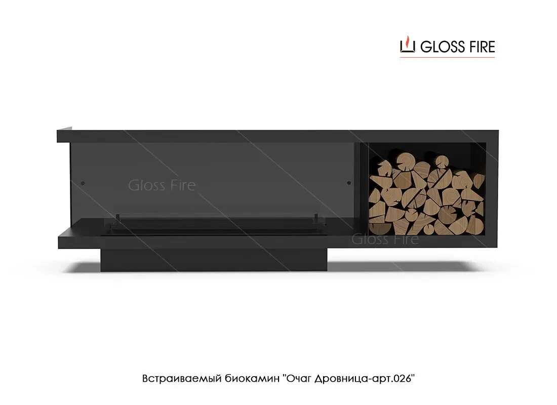 Встраиваемый биокамин 