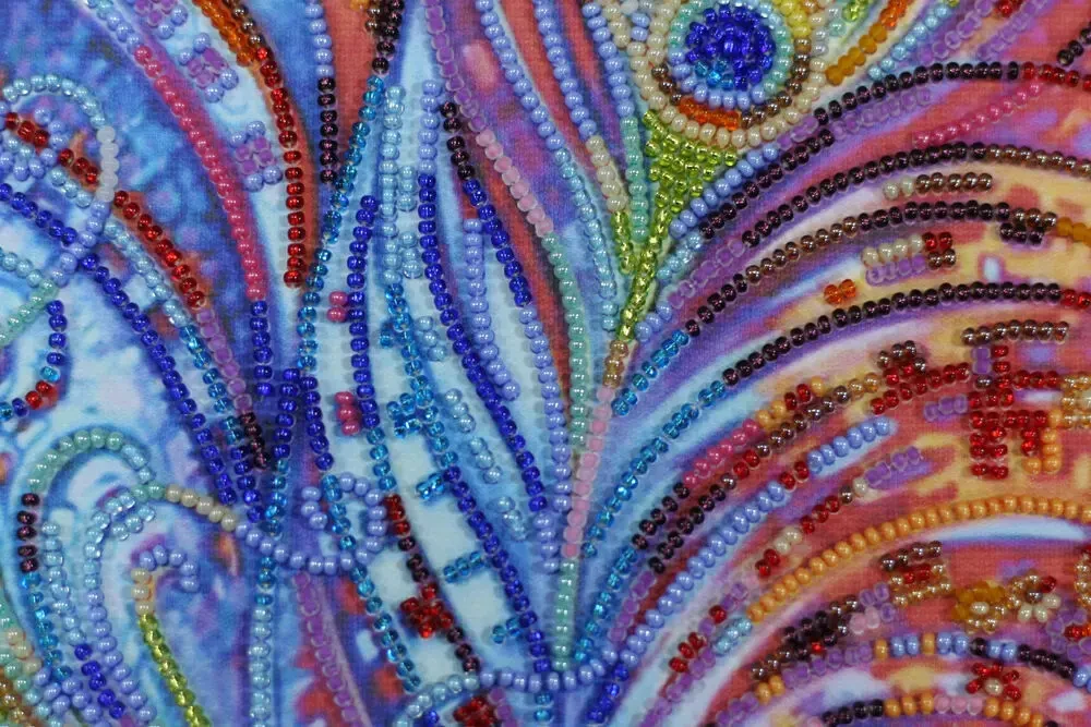 Набір для вишивання бісером Магічні пір'я 5