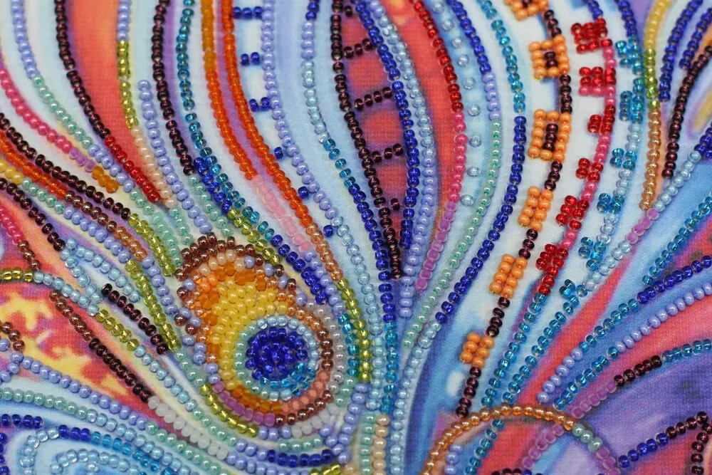 Набір для вишивання бісером Магічні пір'я 2