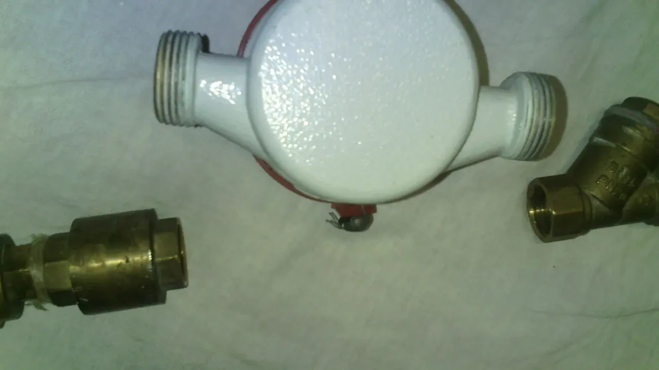 Счетчик на воду. комплект. 6