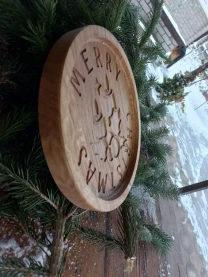 Рождественский поднос " MERRY HRISTMAS"