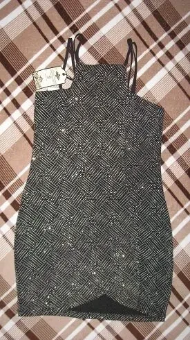 Блестящее вечернее платье на бретелях отлично тянется!!! Parisian Coll 7