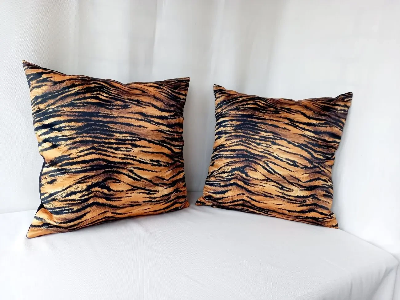 Декоративні, интерьерні подушки Тигр,40×40см.2шт.