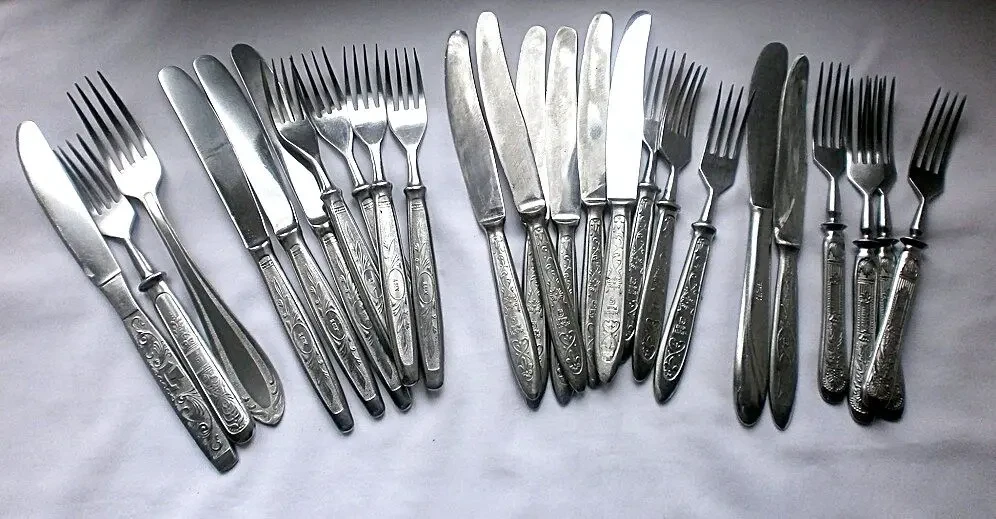 Нож ножи 3 одинаковый рисунок нержавейка экологически 6