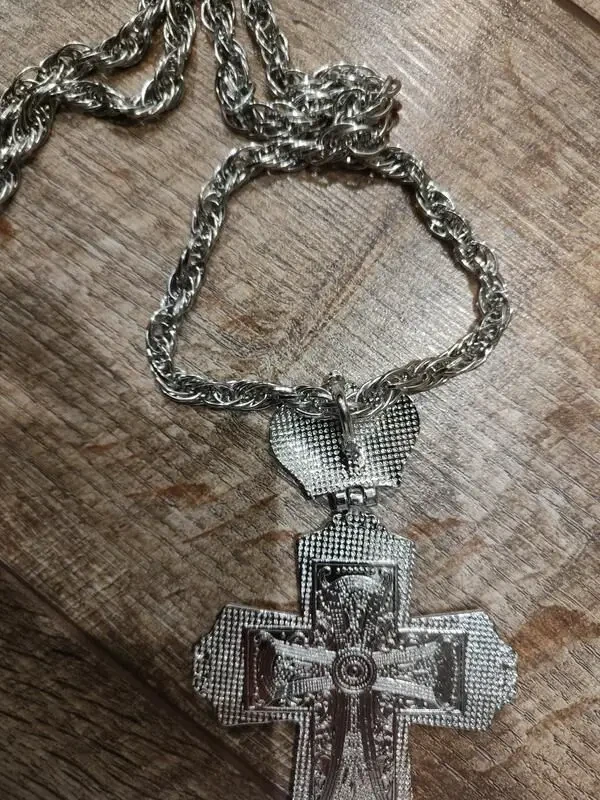 Нагрудний хрест з прикрасами наперсний иерейский крест для священника 6