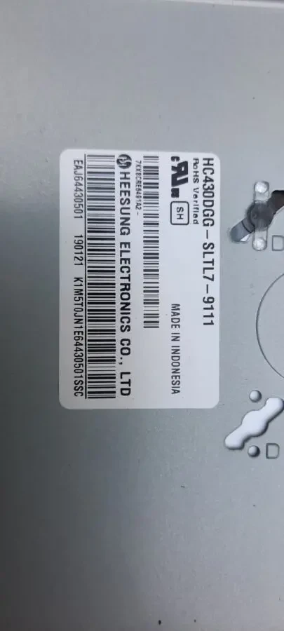 LG 43UK6470PLC по запчастям 2
