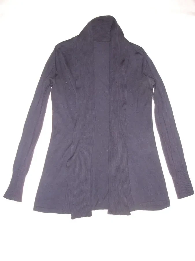 СВИТЕР/светр/кофта/кардиган S-ка, темно-синій, теплий, на запах 2